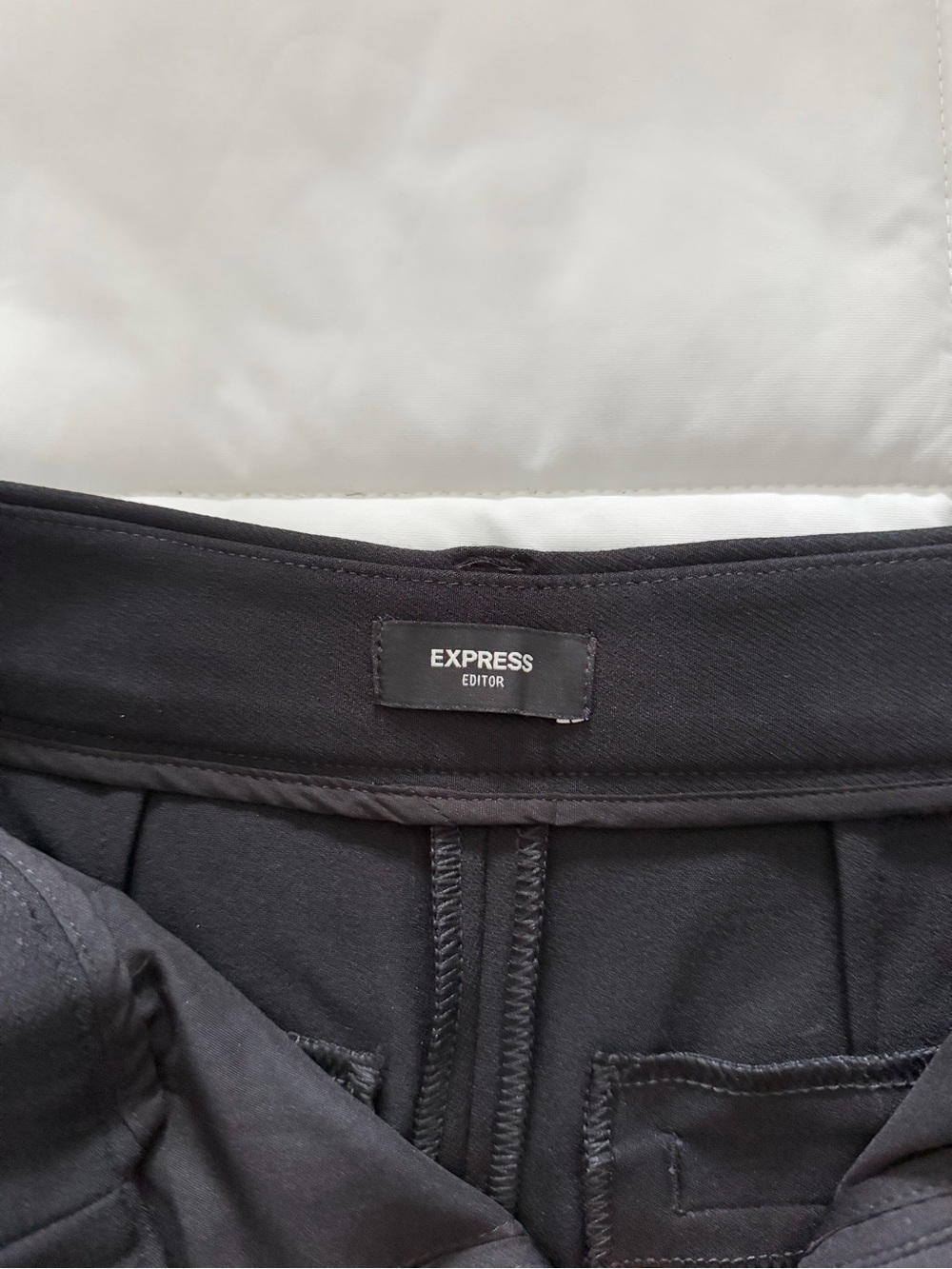 Express Editor Black Men's Chinos